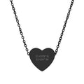 Coordinates Heart Necklace
